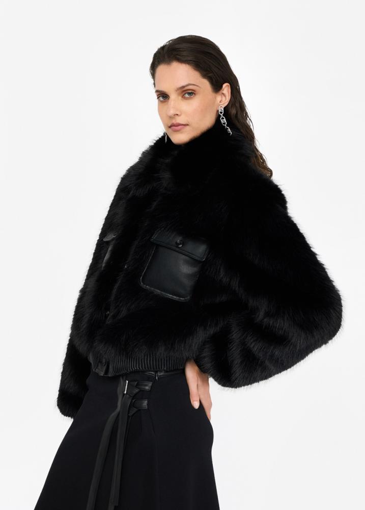 LIU.JO CASACO DE PÊLO SINTÉTICO