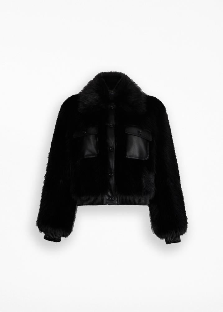 LIU.JO CASACO DE PÊLO SINTÉTICO