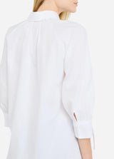 LIU.JO BLUSA BRANCA ALGODÃO
