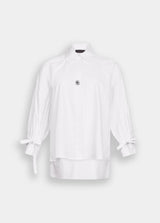 LIU.JO BLUSA BRANCA ALGODÃO