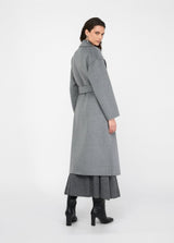 LIU.JO CASACO DE LÃ COM CINTO