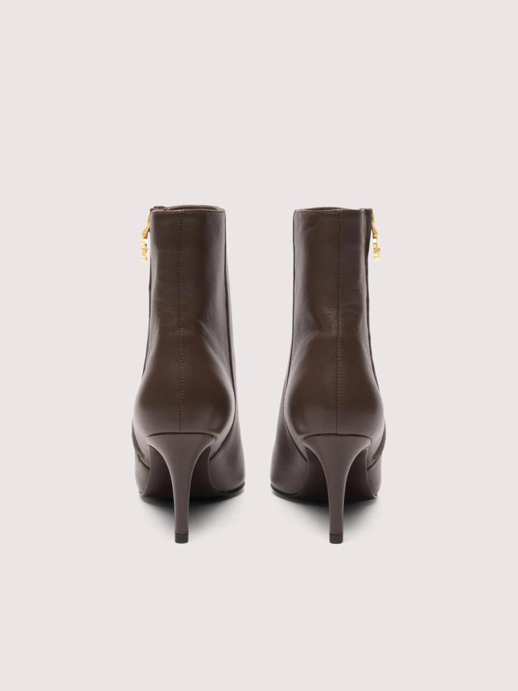 COCCINELLE BOTINS CASTANHOS