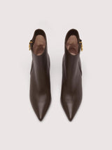 COCCINELLE BOTINS CASTANHOS
