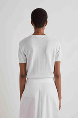 MEIMEIJ MALHA BRANCO COM LAÇOS