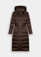 LIU.JO KISPO CASTANHO COM CARAPUÇO