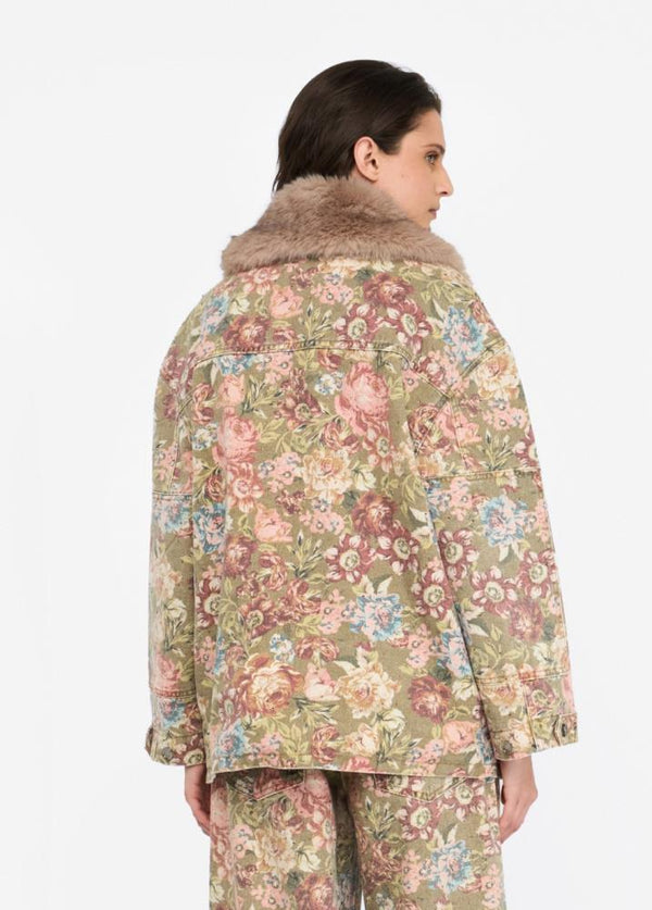 LIU.JO CASACO COM ESTAMPA FLORAL