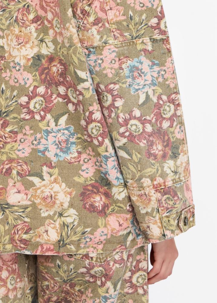 LIU.JO CASACO COM ESTAMPA FLORAL