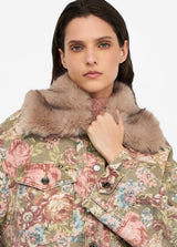 LIU.JO CASACO COM ESTAMPA FLORAL