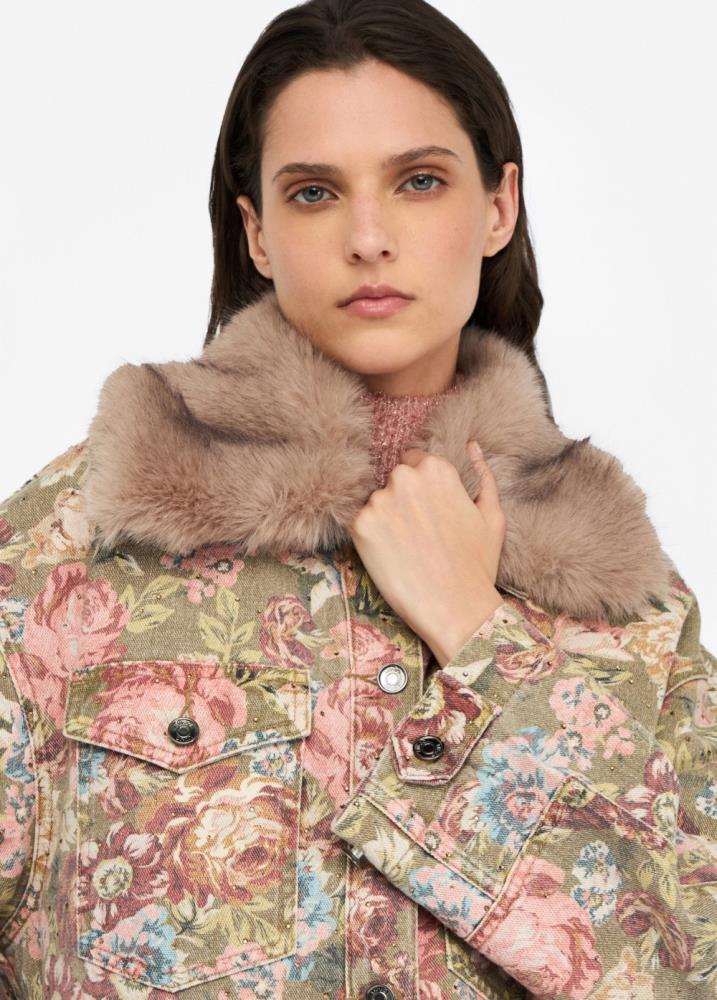 LIU.JO CASACO COM ESTAMPA FLORAL