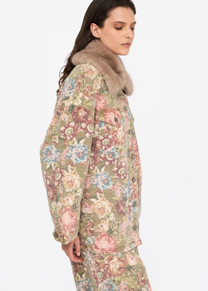 LIU.JO CASACO COM ESTAMPA FLORAL