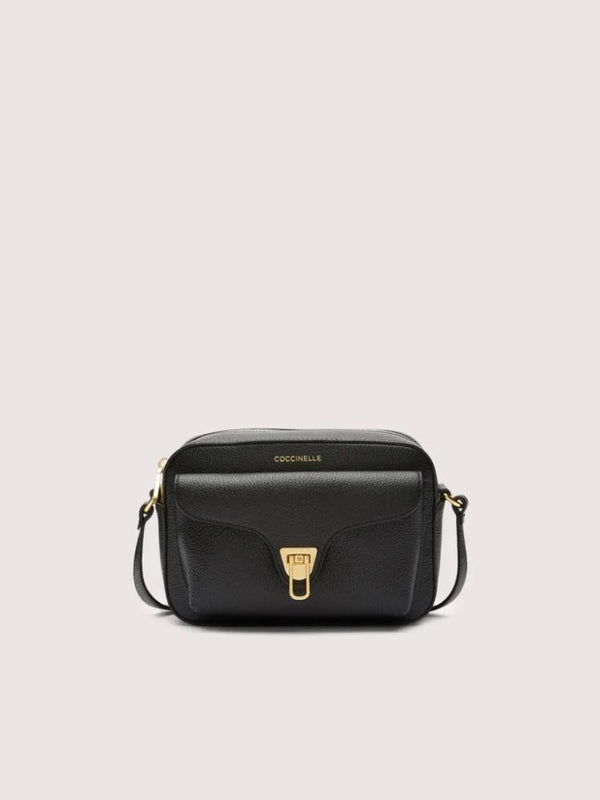 COCCINELLE CAMERA BAG PRETA