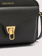 COCCINELLE CAMERA BAG PRETA