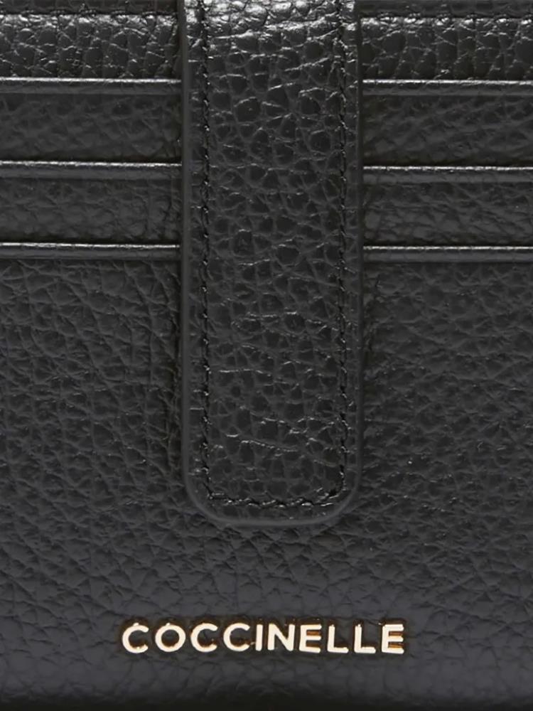 COCCINELLE PORTA CARTÕES PRETO