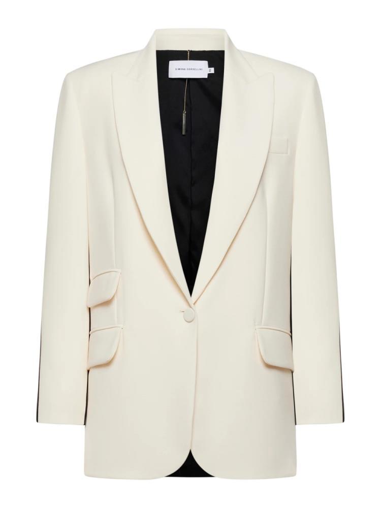 SIMONA CORSELLINI BLAZER BICOLOR