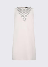 LIU.JO VESTIDO ROSA COM BRILHANTES