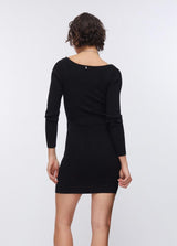 LIU.JO VESTIDO DE MALHA COM STRASS