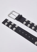 LIU.JO CINTO LARGO PRETO COM TACHAS GRANDES