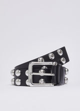 LIU.JO CINTO LARGO PRETO COM TACHAS GRANDES