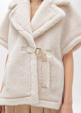 BLUGIRL COLETE DE PÊLO BRANCO