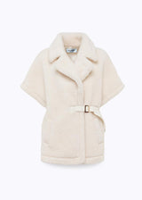 BLUGIRL COLETE DE PÊLO BRANCO