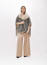 BLUGIRL CAPA DE TRICO COM PÊLO