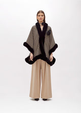 BLUGIRL CAPA PIED DE POULE