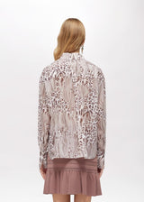 BLUGIRL CAMISA DE SEDA ANIMAL PRINT