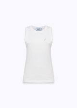 BLUGIRL TOP COM LOGO EM STRASS