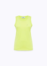 BLUGIRL TOP VERDE COM LOGO STRASS