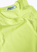 BLUGIRL TOP VERDE COM LOGO STRASS