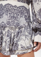 BLUGIRL CALÇÃO COM IMPRESSÃO DE RENDA