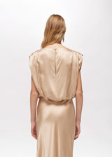 BLUGIRL BLUSA DE CETIM