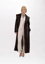 BLUGIRL CASACO LONGO DE PÊLO