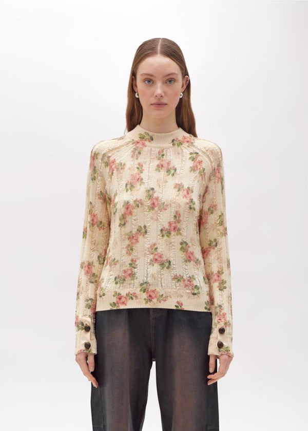 BLUGIRL MALHA COM ESTAMPA FLORAL