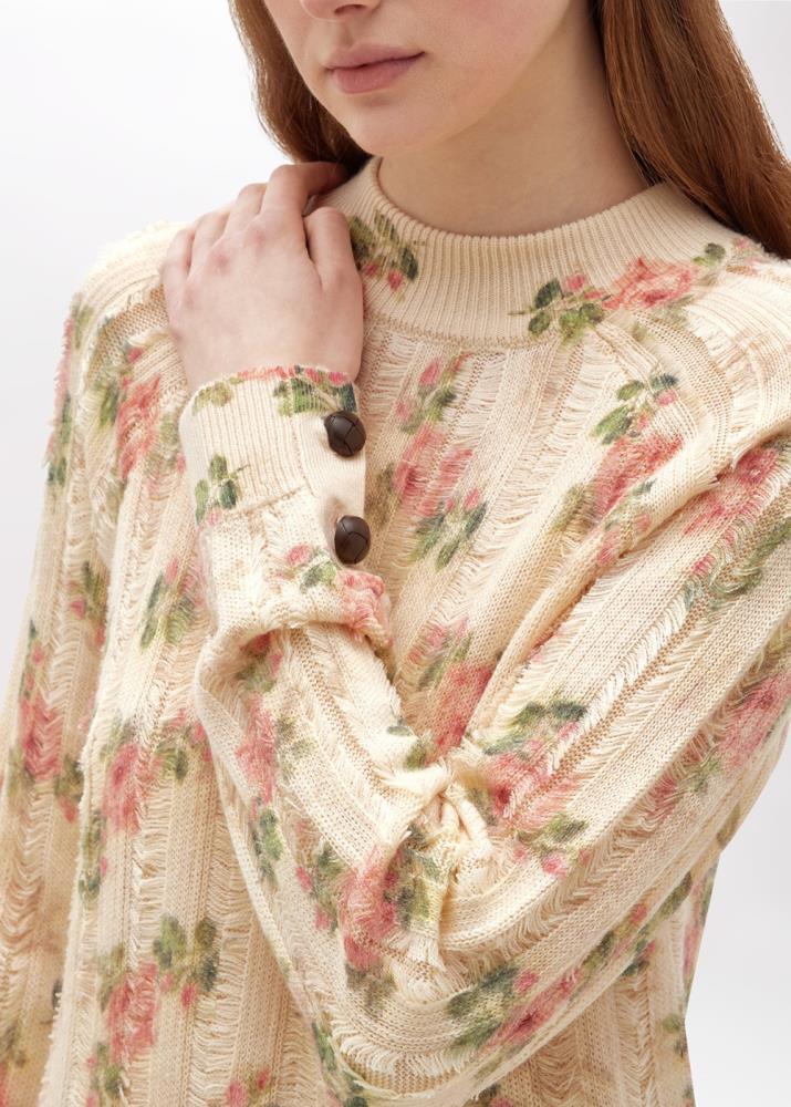 BLUGIRL MALHA COM ESTAMPA FLORAL