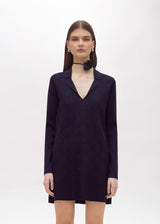 BLUGIRL VESTIDO MALHA AZUL MARINHO