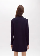 BLUGIRL VESTIDO MALHA AZUL MARINHO
