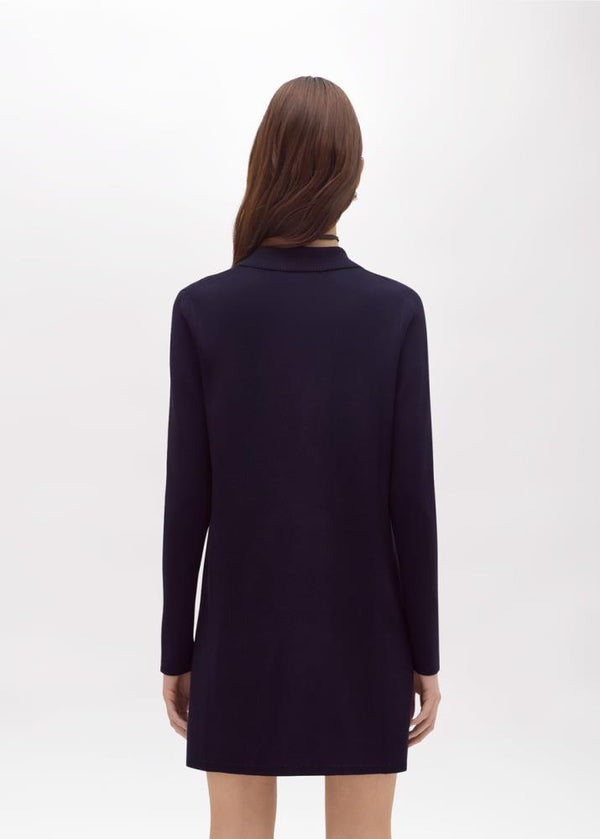 BLUGIRL VESTIDO MALHA AZUL MARINHO