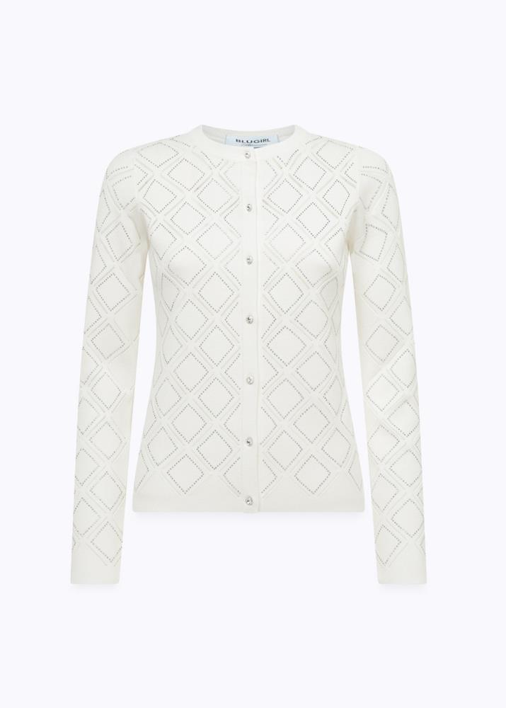BLUGIRL TWIN SET BRANCO