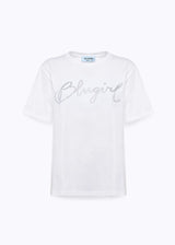 BLUGIRL T-SHIRT COM LOGO STRASS
