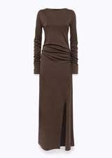 BLUGIRL VESTIDO CASTANHO