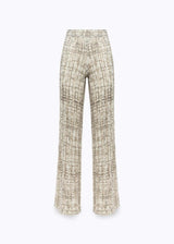 BLUGIRL CALÇA DE MALHA BEGE