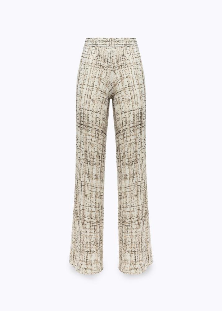 BLUGIRL CALÇA DE MALHA BEGE