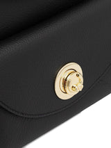 COCCINELLE MOCHILA COM LOGO A DOURADO