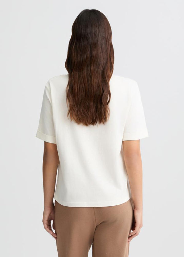 LIU.JO T-SHIRT DECOTE EM V