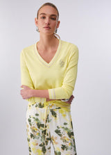 LIU.JO MALHA DECOTE EM V