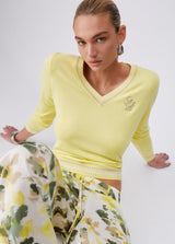 LIU.JO MALHA DECOTE EM V