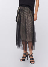 LIU.JO SAIA DE TULL COMPRIDA