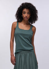 LIU.JO TOP VERDE DE ALÇAS COM LOGO