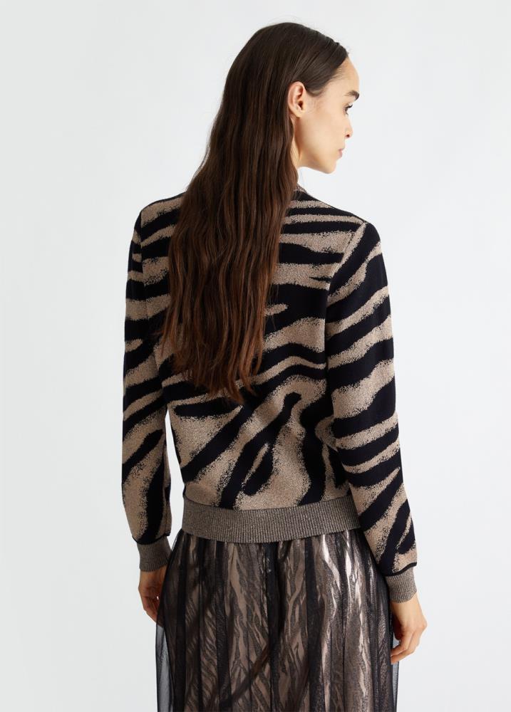 LIU.JO CARDIGAN JACQUARD MALHA